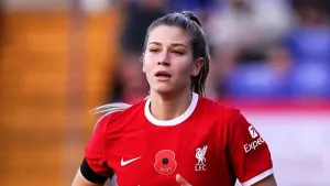 Marie Hobinger nets stoppage-time equaliser as Liverpool salvage Spurs draw