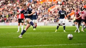 Millwall make a winning start under Neil Harris and dent Saints’ promotion hopes
