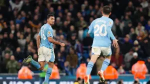 Rodri rescues a point for Manchester City against Chelsea