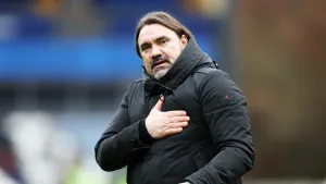 Daniel Farke upbeat despite Leeds’ winning run ending with Huddersfield draw