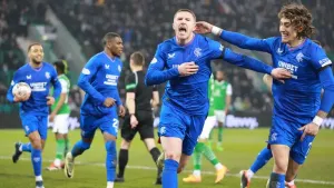 John Lundstram and Fabio Silva fire Rangers past nine-man Hibernian