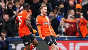 Luke Berry nets late leveller as lowly Luton earn draw against Nottingham Forest