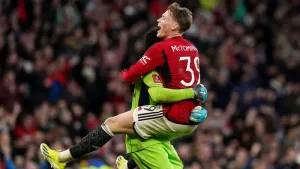 Man Utd’s extra-time win over Liverpool joins list of club’s FA Cup classics