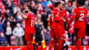 Mohamed Salah rescues Liverpool as Reds hit back to beat Brighton