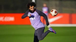 Mohamed Salah returns to training ahead of Europa League tie at Sparta Prague