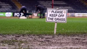 Rangers match at Dundee postponed due to a waterlogged pitch