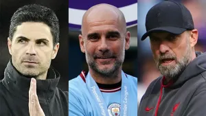 A look at the Premier League contenders’ run-ins during thrilling race for title