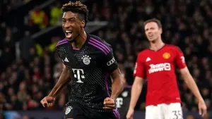 Bayern Munich’s Kingsley Coman to miss Arsenal game after adductor muscle injury