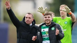 Brendan Rodgers hails ‘brilliant player’ James Forrest after match-winning brace