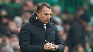Brendan Rodgers urges Celtic to keep calm during Old Firm clash with Rangers