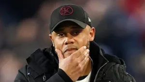 Burnley boss Vincent Kompany handed two-match touchline ban by FA