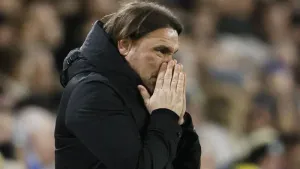 Daniel Farke: Leeds were pretty unfortunate with two penalty appeals turned down
