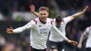 Derby promoted back to the Championship after win over Carlisle