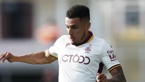 Ex-Barrow striker Tyler Smith nets late Bradford winner to dent play-off hopes