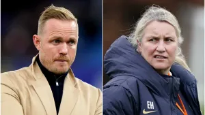 Jonas Eidevall calls Emma Hayes ‘irresponsible’ over League Cup final comments