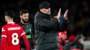 Jurgen Klopp apologises to Liverpool fans after Merseyside derby defeat