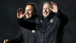 Neil Dewsnip ‘absolutely delighted’ as Plymouth defeat leaders Leicester