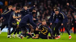 Penalty heartache for Manchester City as Real Madrid end Champions League dream