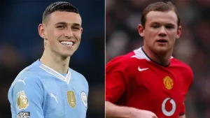 Phil Foden v Wayne Rooney – how do the two players compare?