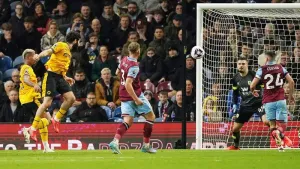 Rayan Ait-Nouri denies Burnley vital victory as Wolves share spoils