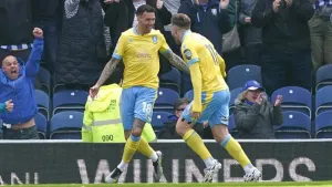 Sheffield Wednesday climb out of relegation zone after victory at Blackburn