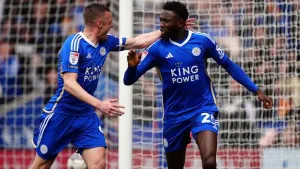 Wilfred Ndidi and Jamie Vardy goals secure vital Leicester win over West Brom