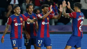 Barcelona go second with victory over Real Sociedad
