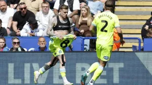 Blackburn stay up after Sammie Szmodics’ brace downs Leicester