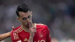 Bojan Miovski fires Aberdeen to safety to boost Peter Leven