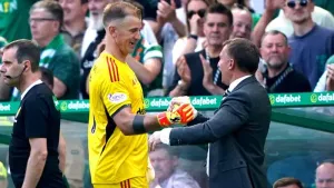 Brendan Rodgers hopes Joe Hart ends career with another trophy