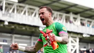 Brentford fans haven’t seen the best of me yet, says goalkeeper Mark Flekken