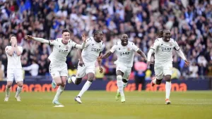 Bromley climb to League Two with penalty shoot-out defeat of Solihull at Wembley