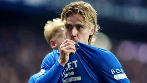 Celtic’s title celebrations on hold after Rangers come back to beat Dundee