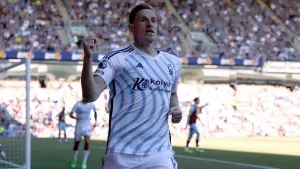 Chris Wood brace guarantees Nottingham Forest’s top-flight status