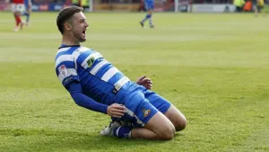 Doncaster put one foot into play-off final with first-leg win at Crewe