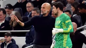 Pep Guardiola hails ‘incredible’ Stefan Ortega as Man City close on title