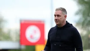 Scott Lindsey warns Crawley ‘not to celebrate’ after thrashing MK Dons