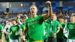 Joe Hart is hanging u[p his boots soon (Jane Barlow/PA)