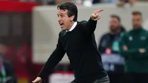 Unai Emery urges Villa to forget European exit and book Champions League place
