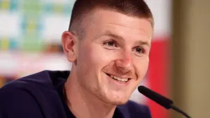 England’s Adam Wharton during a press conference (Adam Davy/PA)