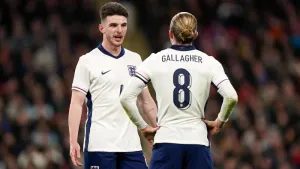 Declan Rice feels ‘safe’ with Conor Gallagher by his side in England midfield