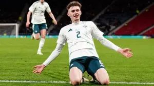 Double delight for Conor Bradley in Northern Ireland win