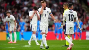 England suffered a shock defeat to Iceland at Wembley (Mike Egerton/PA)