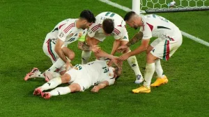 Hungary’s Barnabas Varga visited in hospital by manager and team-mate