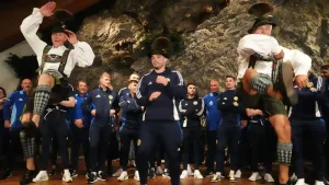 Moves like McGinn – Scotland midfielder throws some shapes on arrival in Germany