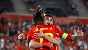 Northern Ireland thrashed by Spain despite taking early lead