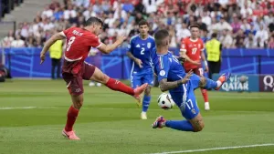 Switzerland stun holders Italy to reach last eight of Euro 2024