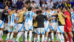 Argentina survive Copa America scare to beat Ecuador on penalties