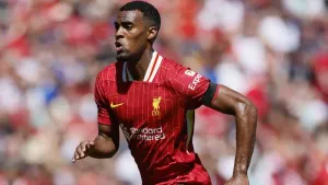 Ryan Gravenberch was handed the pivotal number six role on the opening day of the season (Richard Sellers/PA)