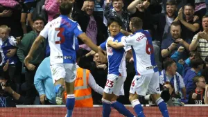 Andi Weimann and Yuki Ohashi net debut goals as Blackburn beat promoted Derby